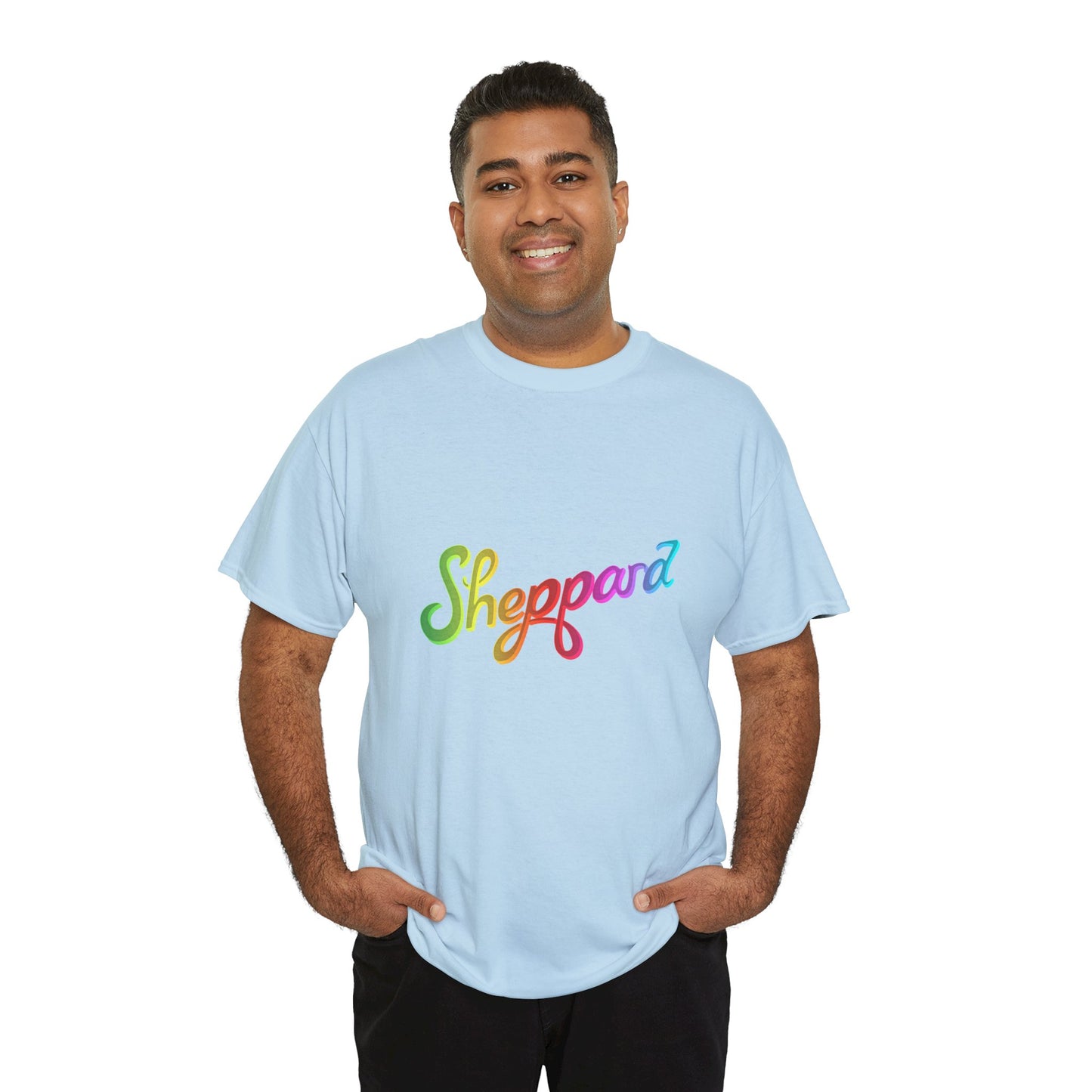 Sheppard Rainbow Logo T-Shirt (Fast Delivery)