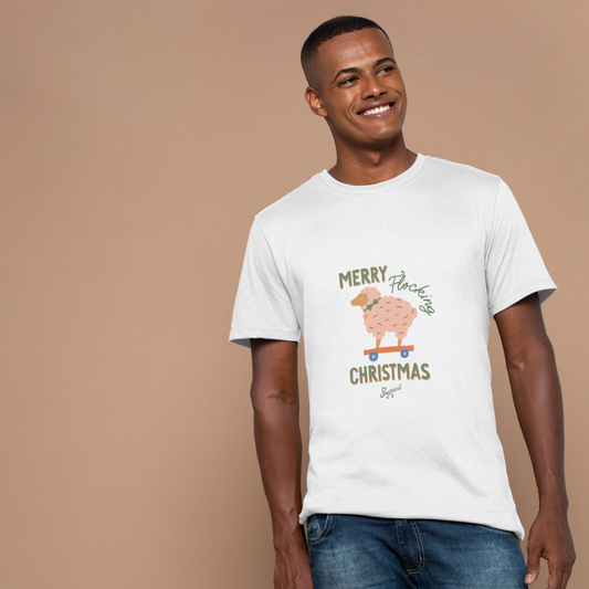 NEW! Merry Flocking Christmas - Staple T-Shirt
