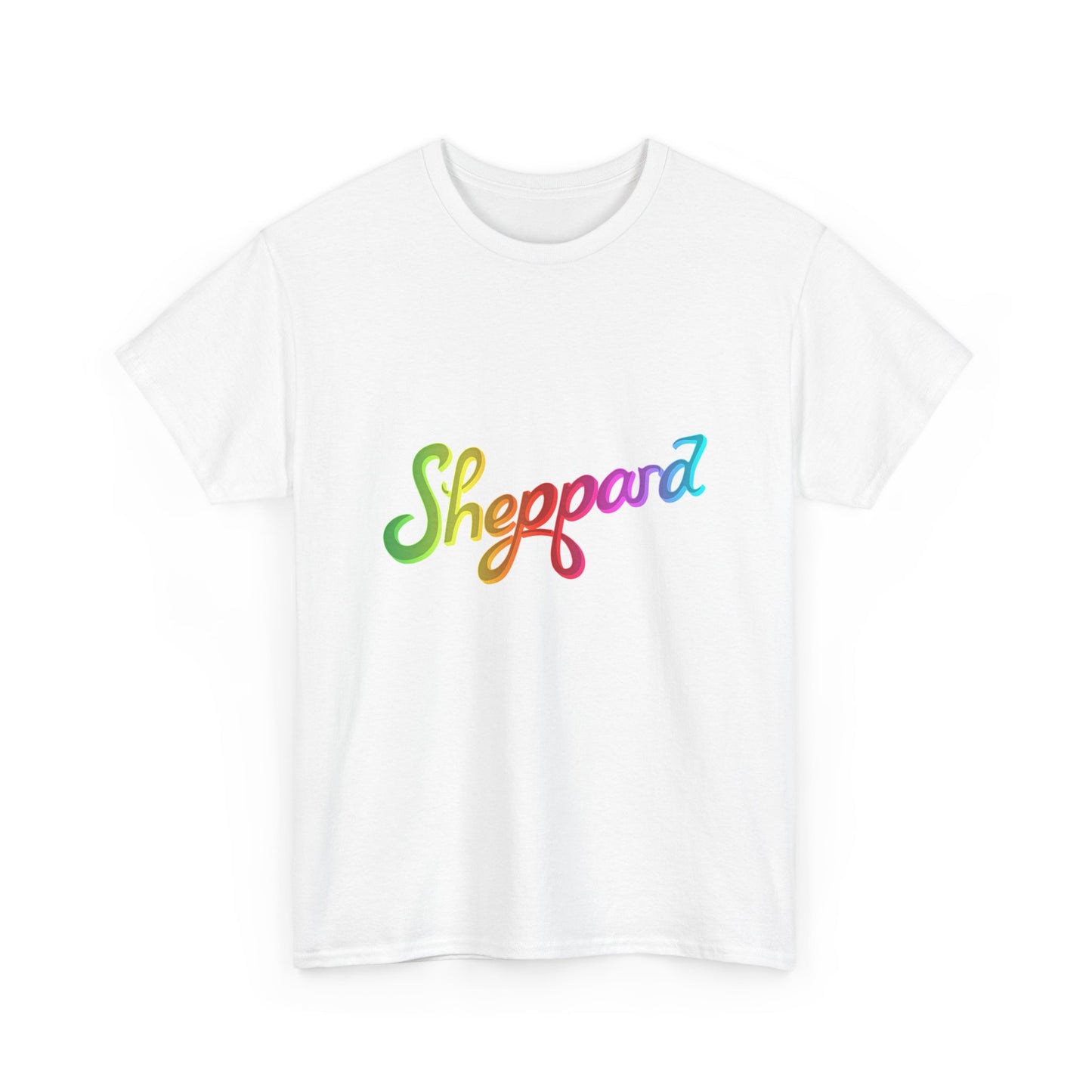 Sheppard Rainbow Logo T-Shirt (Fast Delivery)