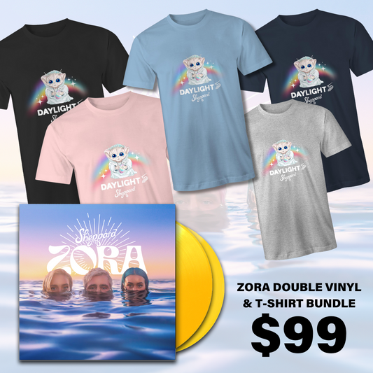 Zora Double Vinyl & Daylight 'Harold' T-Shirt
