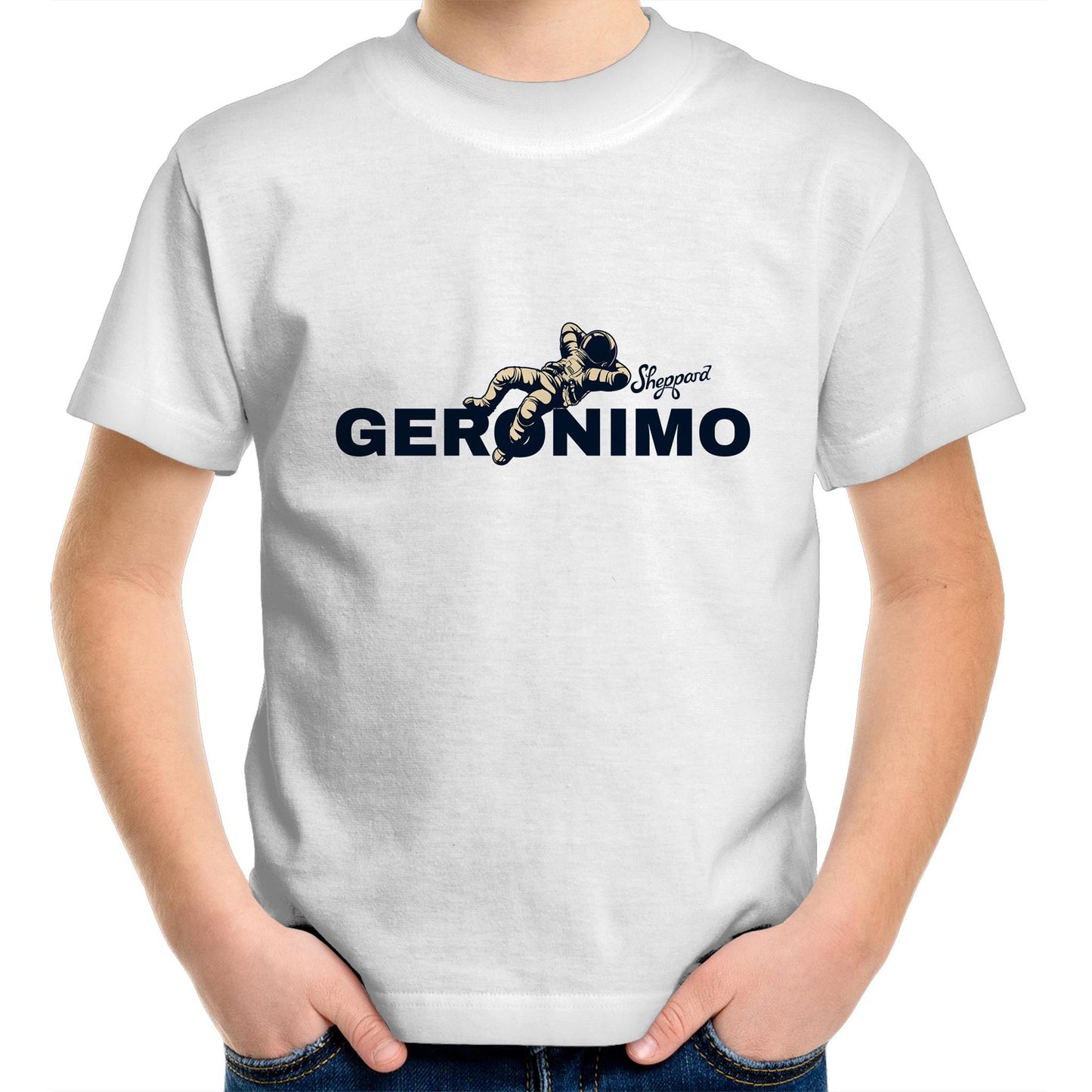 Geronimo Astronaut Kids T-Shirt