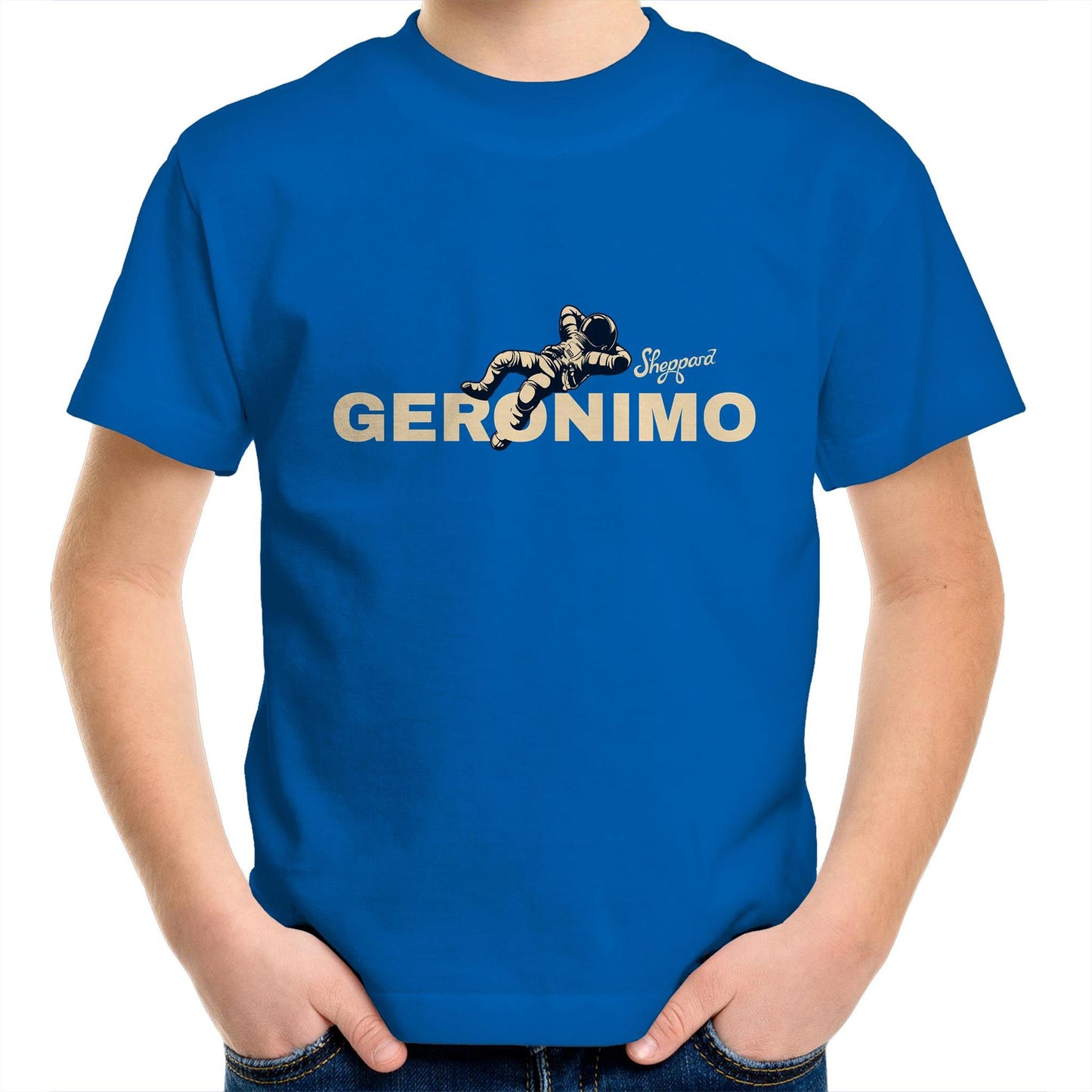 Geronimo Astronaut Kids T-Shirt