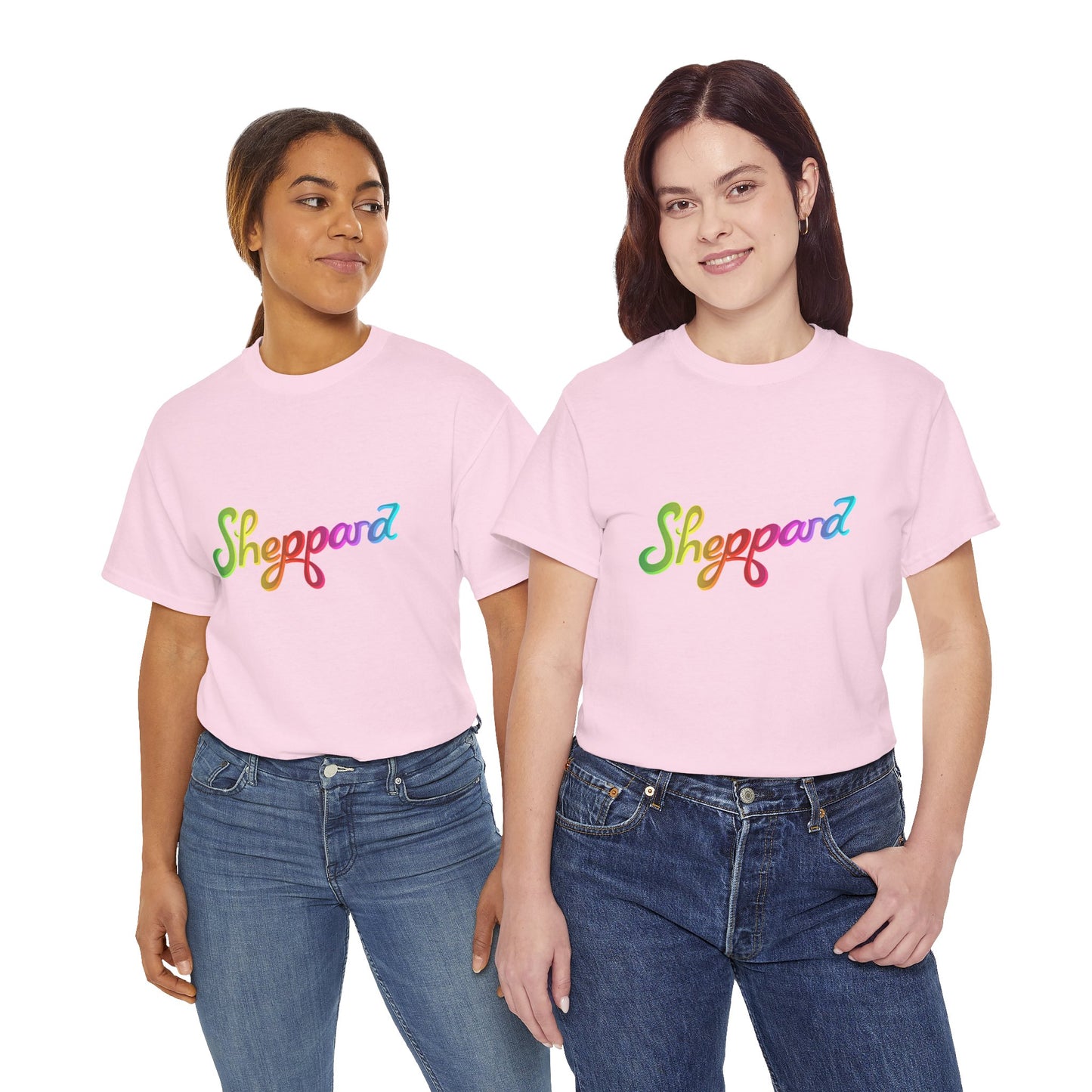 Sheppard Rainbow Logo T-Shirt (Fast Delivery)