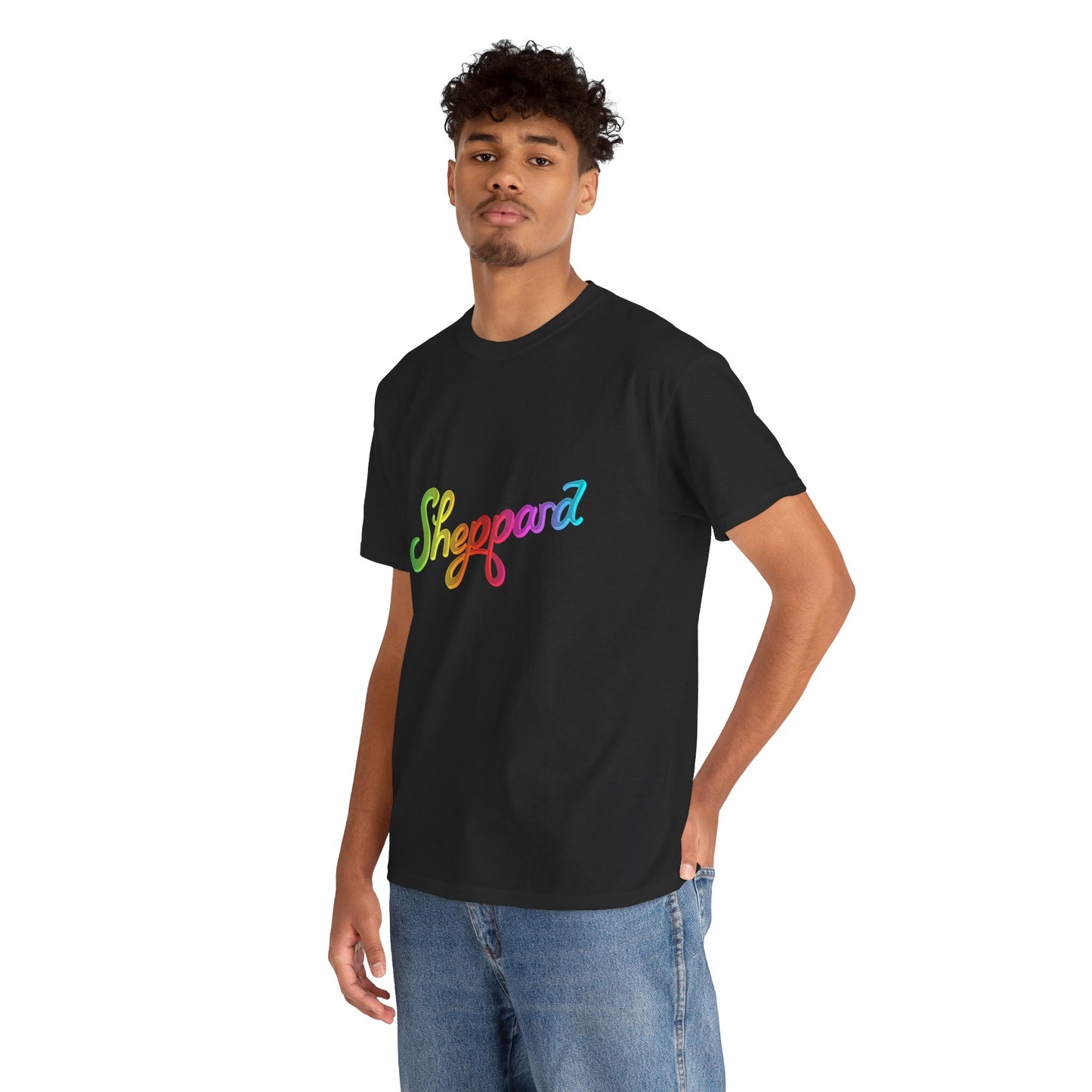 Sheppard Rainbow Logo T-Shirt (Fast Delivery)