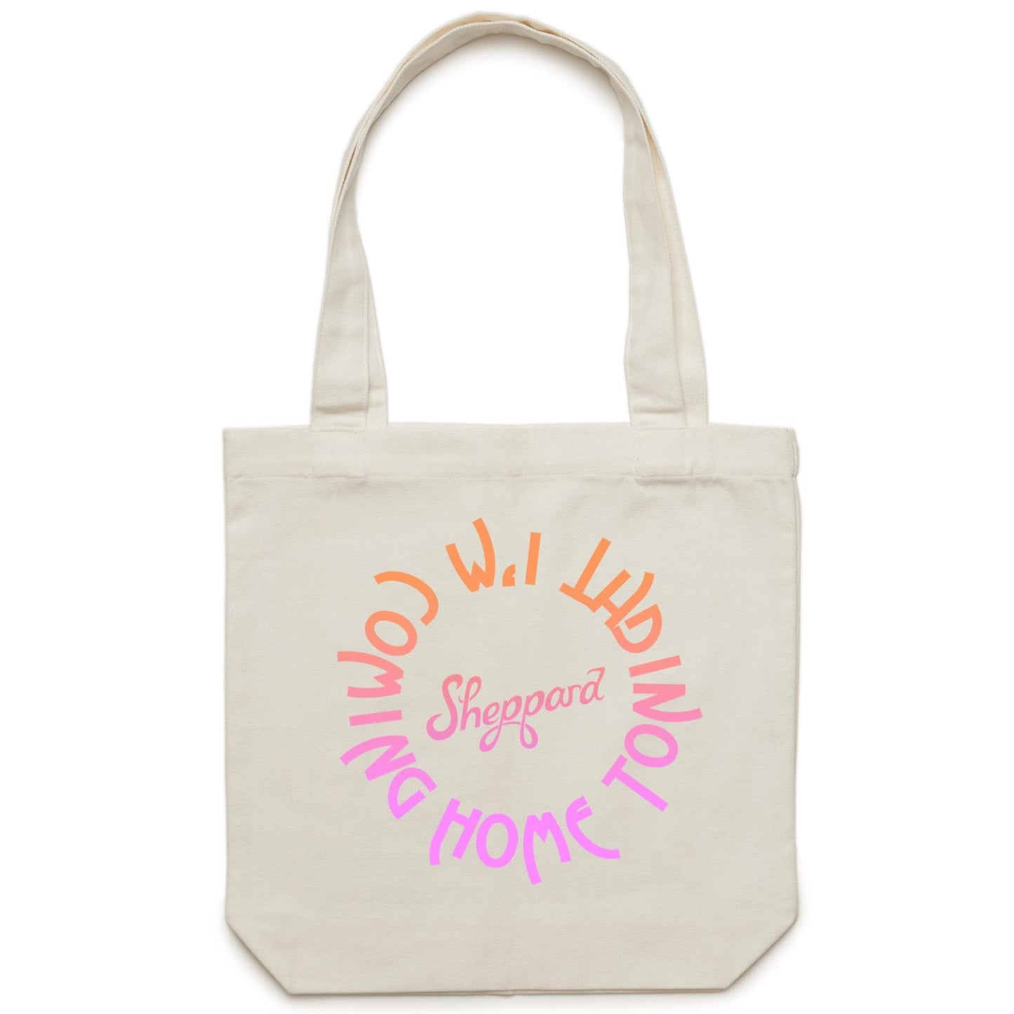 NEW! Coming Home - Canvas Tote Bag