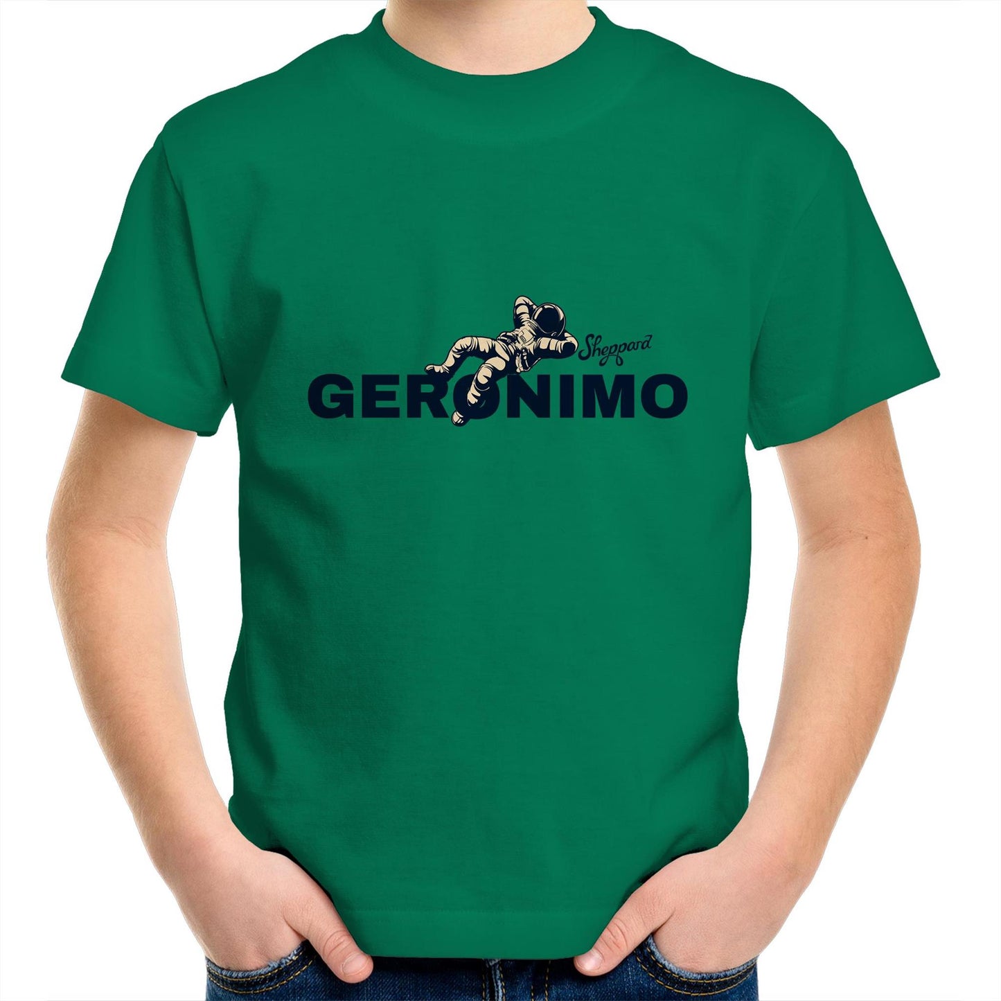 Geronimo Astronaut Kids T-Shirt