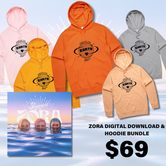 Zora Digital Download (MP3) & Edge of the Earth Hoodie Bundle
