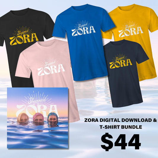 Zora Digital Download (MP3) & Zora Logo T-Shirt