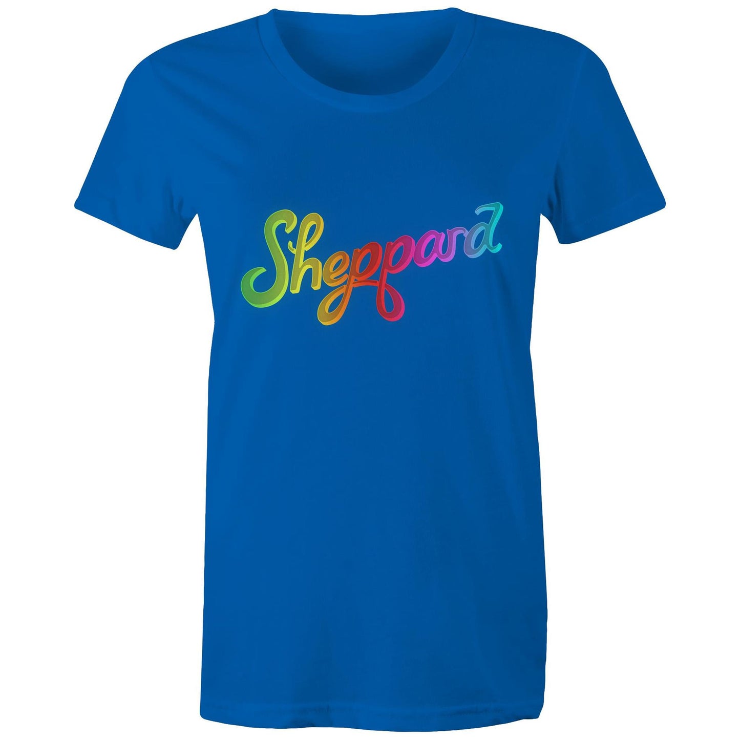 Sheppard Rainbow Logo - Maple Tee