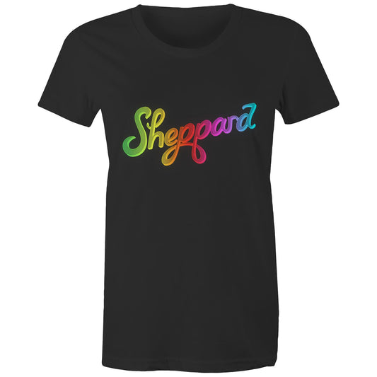 Sheppard Rainbow Logo - Maple Tee