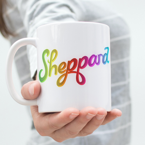 Sheppard Rainbow Logo - Ceramic Mug